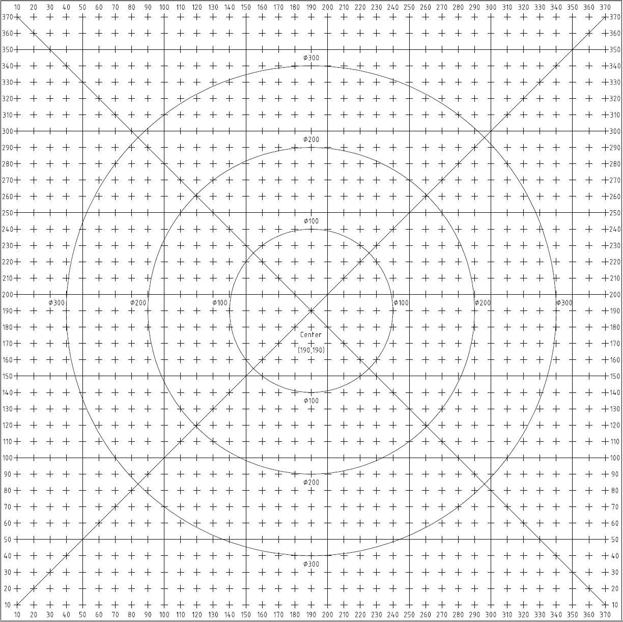 SainSmart Jinsoku LC-40 Laser Engraver - Feet / 40mm Risers / Grid - Downloadable Files