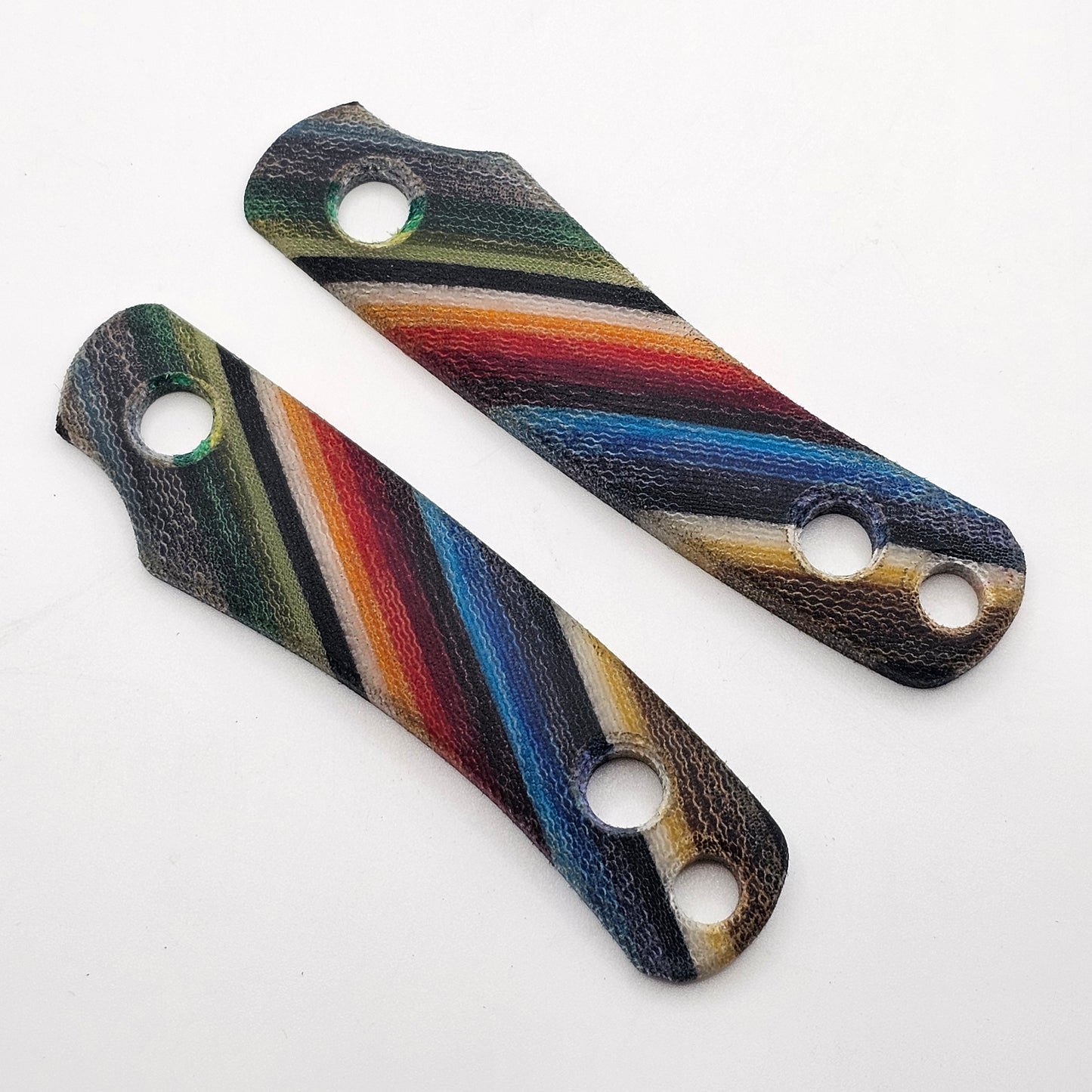 Little Lulu Micarta Scales – Mexican Blanket – Original Finish