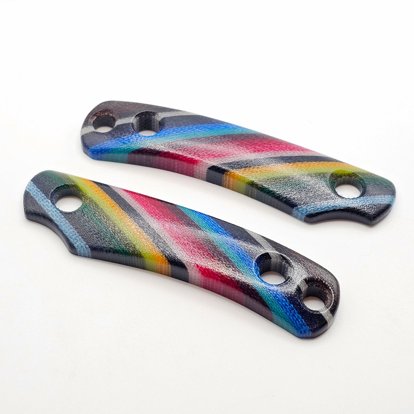 Little Lulu Micarta Scales – Mexican Blanket – Original w/Clear Coat