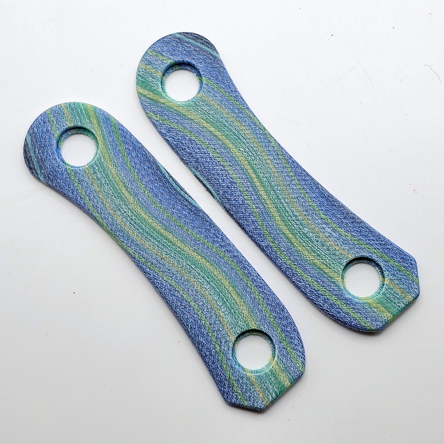 Lander 4 G-Carta Scales – From the Workbench Collection – Blue Wave by Mikie 1 – One of One