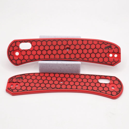 Knafs Lander 2 G10 Scales - Hex Pattern