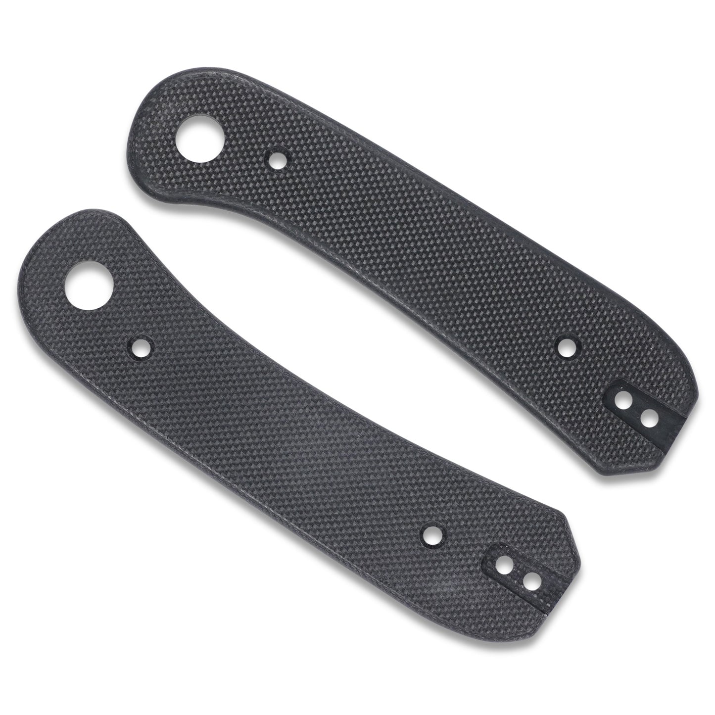 Knafs Lander 1 Knife Scales - Flat G10 - Black