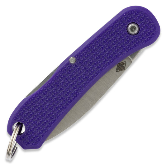 Knafs Lander 6 - Mini Keychain Knife - Purple