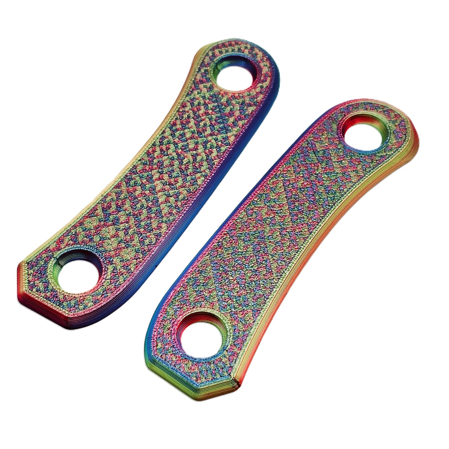 Knafs Lander 4 Scales - 3D Printed Flat Version - Tri-Color