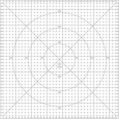 SainSmart Jinsoku LC-40 Laser Engraver - Feet / 40mm Risers / Grid - Downloadable Files