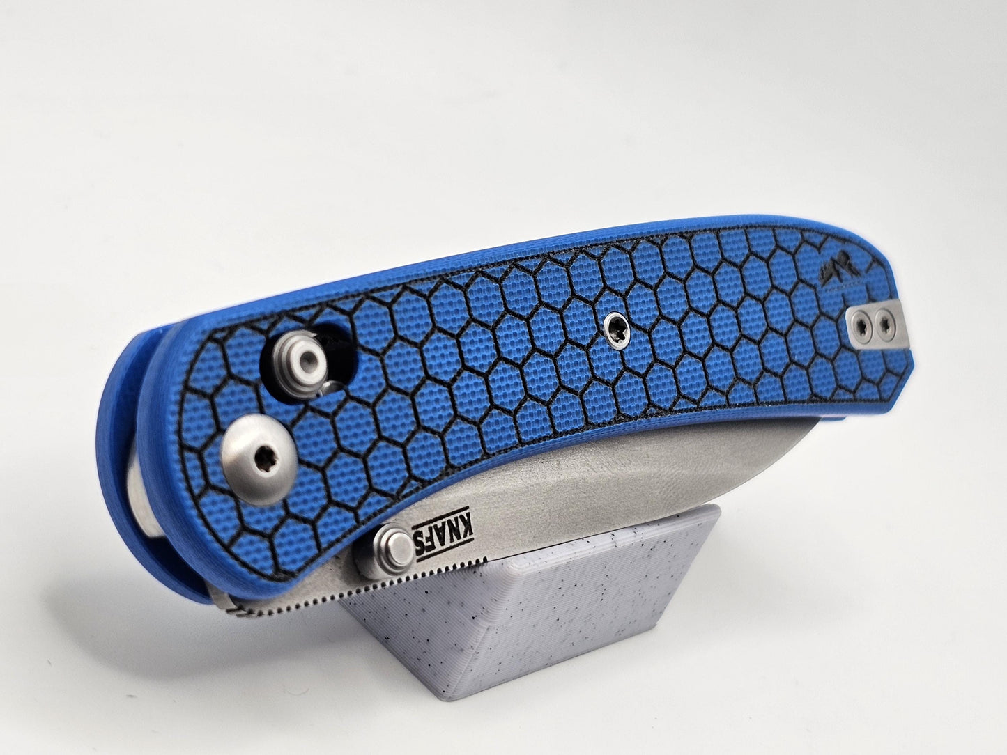 Knafs Lander 2 G10 Scales - Hex Pattern