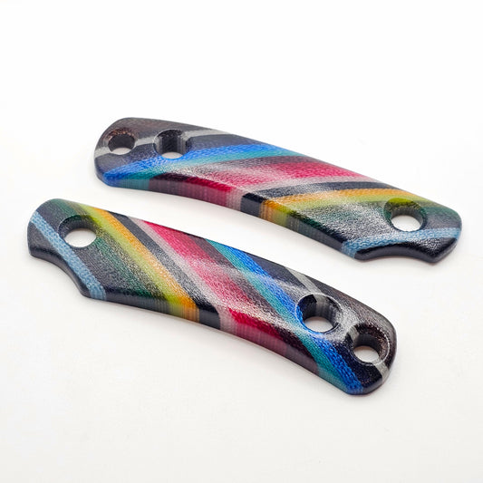 Little Lulu Micarta Scales – Mexican Blanket – Original w/Clear Coat