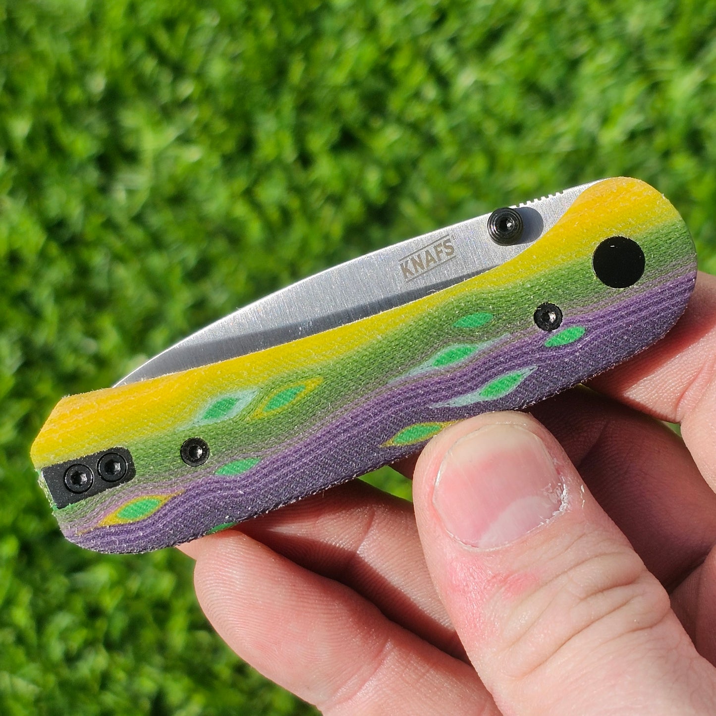 Knafs Lander 1 Custom Micarta Scales – CNC Machining Service