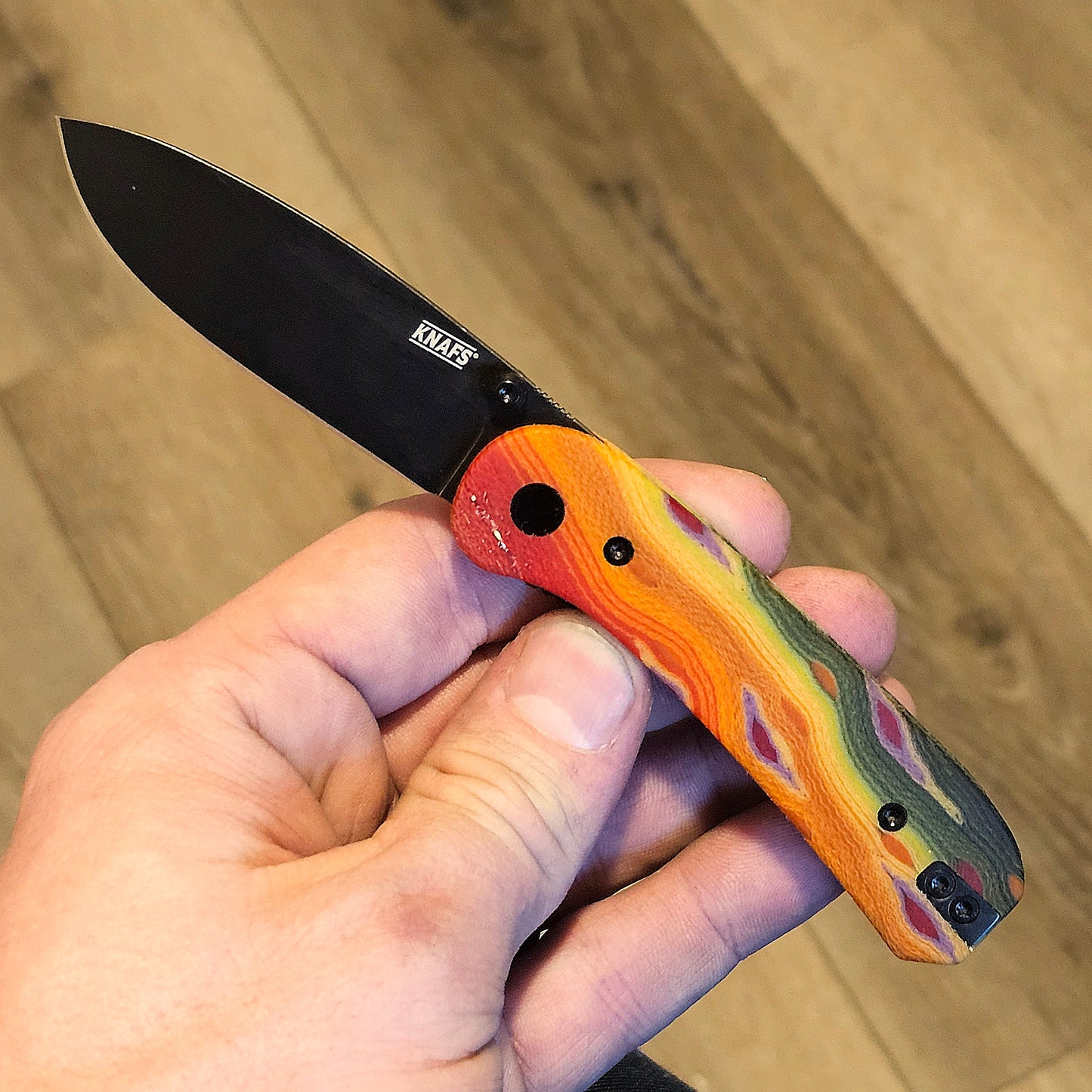 Knafs Lander 1 Custom Micarta Scales – CNC Machining Service