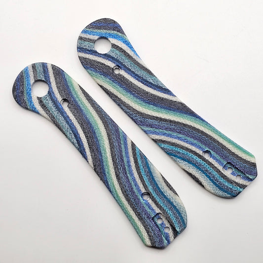 Lander 1 G-Carta Scales – From the Workbench Collection – Blue Mexican Blanket Ripplecut G-carta – One of One