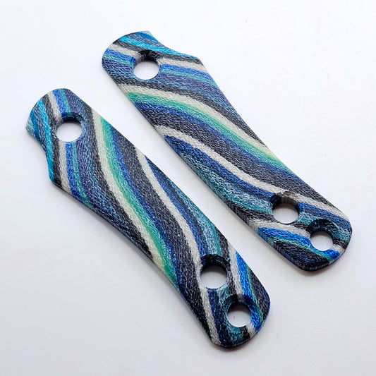 Little Lulu G-Carta Scales – From the Workbench Collection – Blue Mexican Blanket RippleCut – One of One