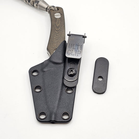 Ulticlip Slim 2.2 Adapter for Knafs Little Lulu Sheath – 3D Printed Nylon Carbon Fiber