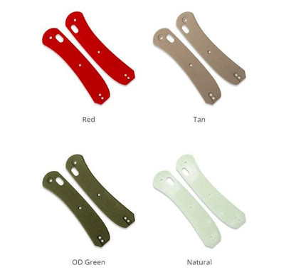 Knafs Lander 2 G10 Scales - Hex Pattern