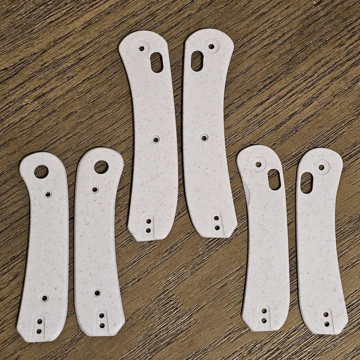Knafs Lander 1, 2, & 3 Scales - 3D Printed - White Marble