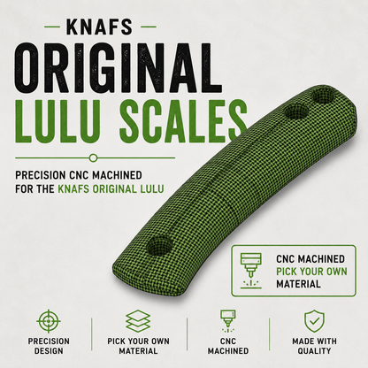 Knafs Lulu Custom Micarta Scales – CNC Machining Service