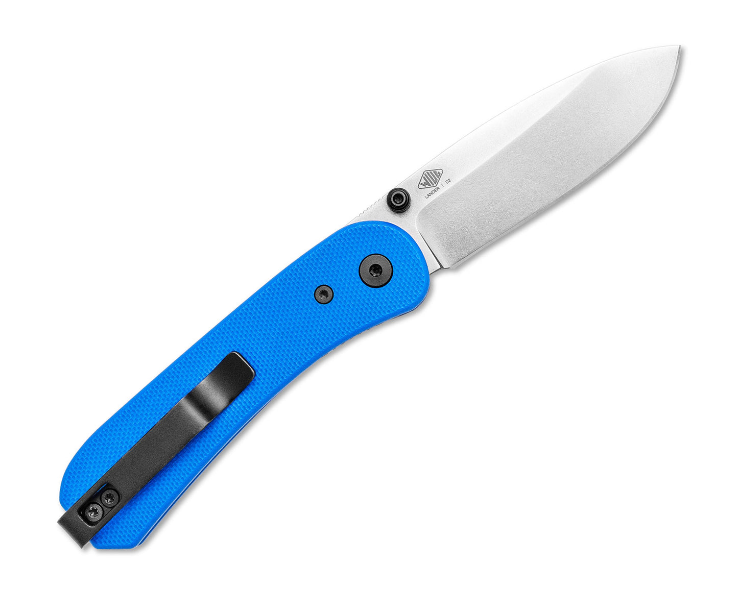 Knafs Lander 1 Pocket Knife - Blue G10 - D2