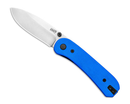 Knafs Lander 1 Pocket Knife - Blue G10 - D2