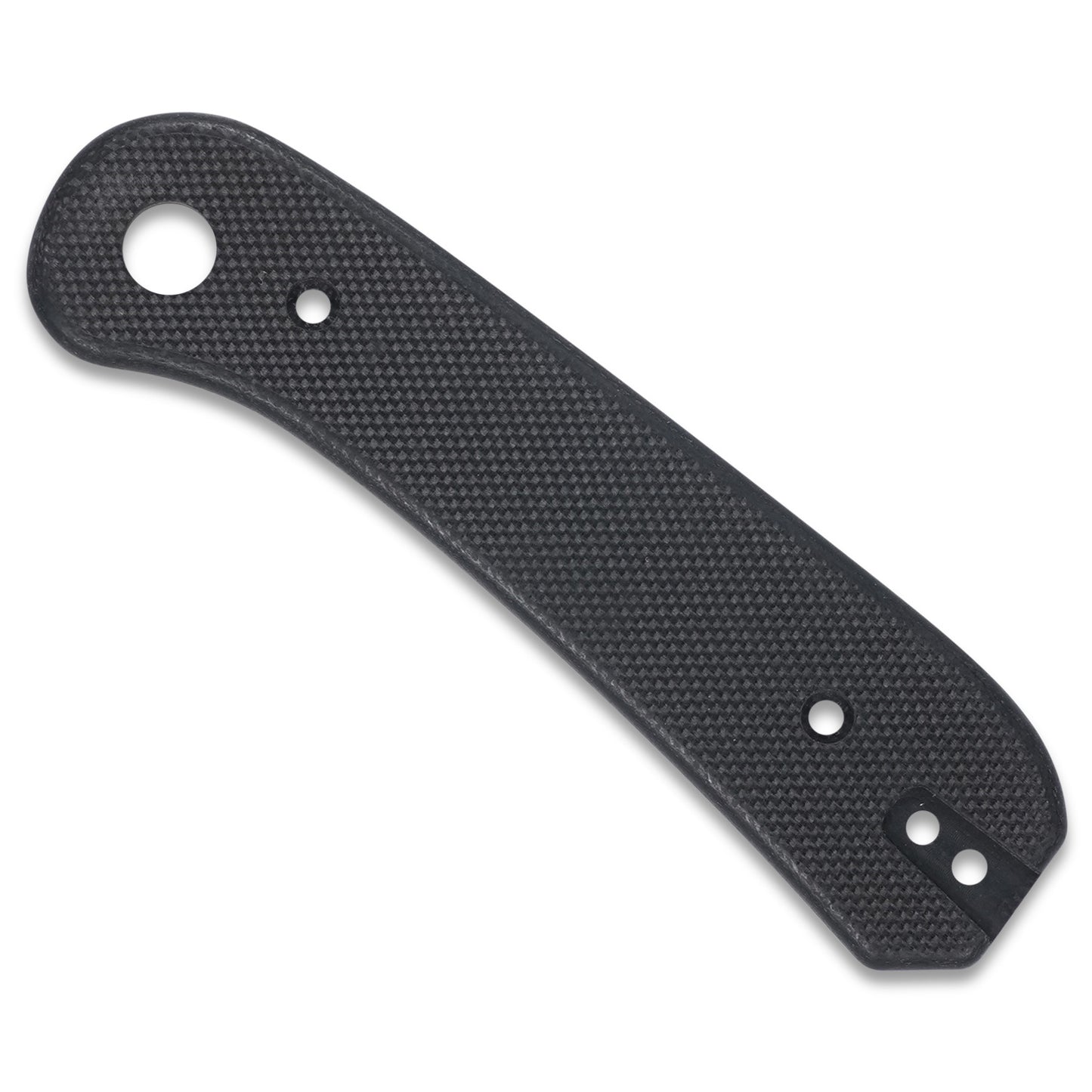 Knafs Lander 1 Knife Scales - Flat G10 - Black