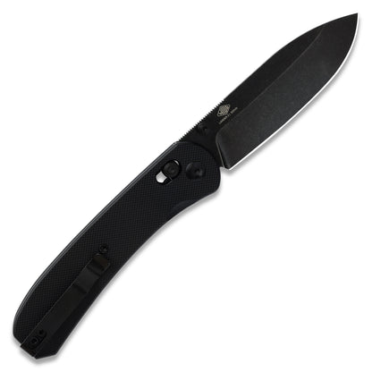 Knafs Lander 2 Pocket Knife - G10 Clutch Lock - Black