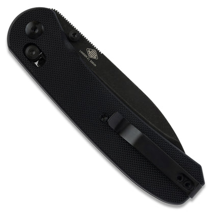 Knafs Lander 2 Pocket Knife - G10 Clutch Lock - Black