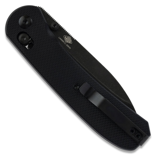 Knafs Lander 2 Pocket Knife - G10 Clutch Lock - Black