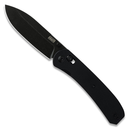 Knafs Lander 2 Pocket Knife - G10 Clutch Lock - Black