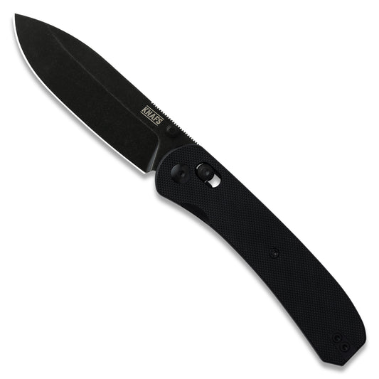 Knafs Lander 2 Pocket Knife - G10 Clutch Lock - Black