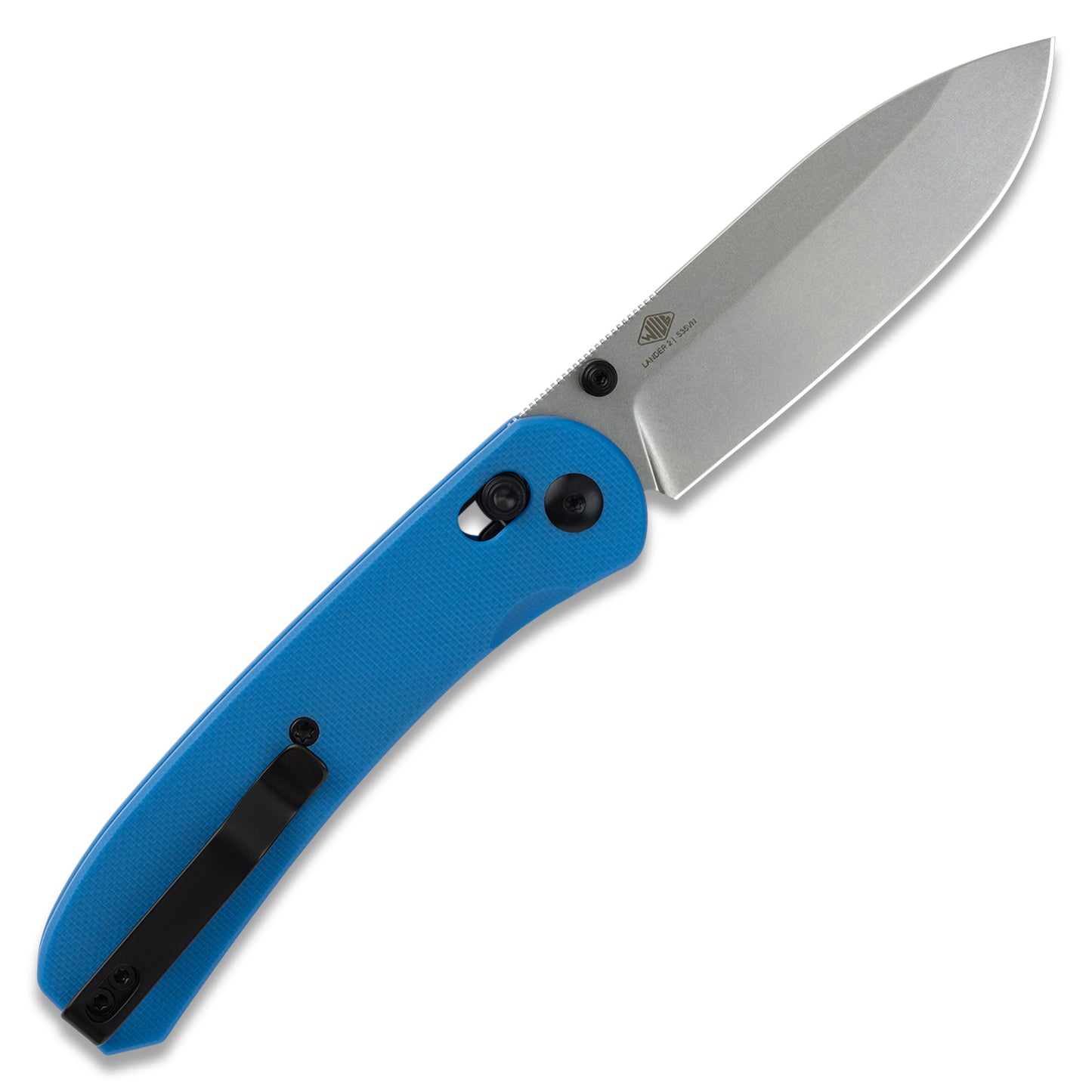 Knafs Lander 2 Pocket Knife - G10 Clutch Lock - Blue