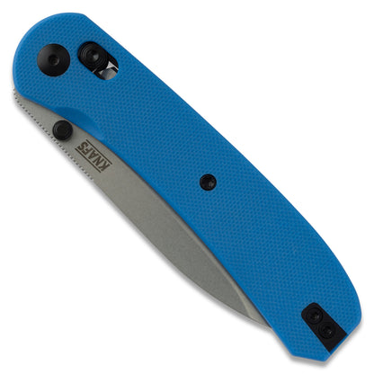 Knafs Lander 2 Pocket Knife - G10 Clutch Lock - Blue