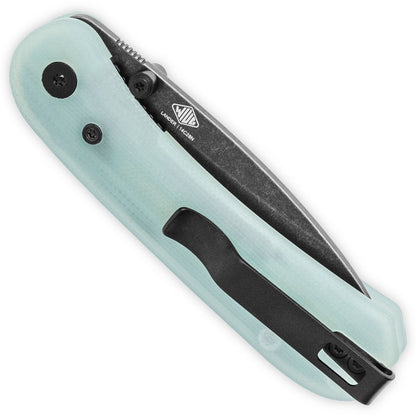 Knafs Lander 1 Pocket Knife - Contoured Natural G10 - 14C28N