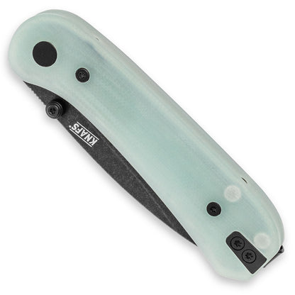 Knafs Lander 1 Pocket Knife - Contoured Natural G10 - 14C28N