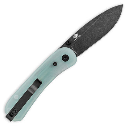 Knafs Lander 1 Pocket Knife - Contoured Natural G10 - 14C28N