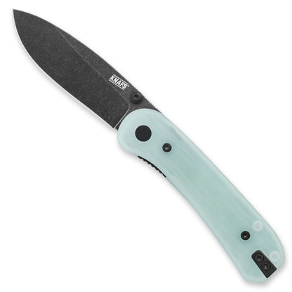 Knafs Lander 1 Pocket Knife - Contoured Natural G10 - 14C28N