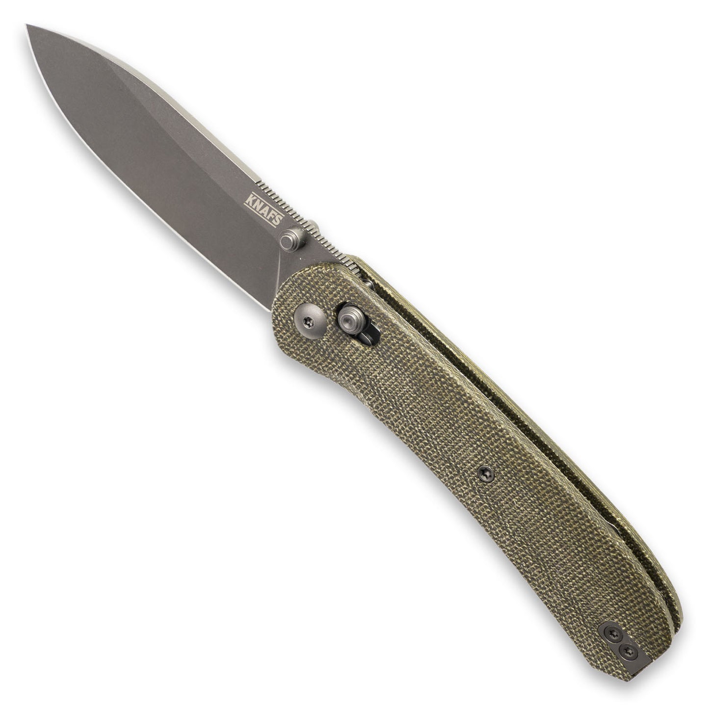 Knafs Lander 2 Pocket Knife - Moondust Micarta - Clutch Lock