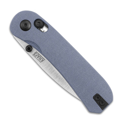 Knafs Lander 3 Pocket Knife - G10 - Clutch Lock - Horizon Blue
