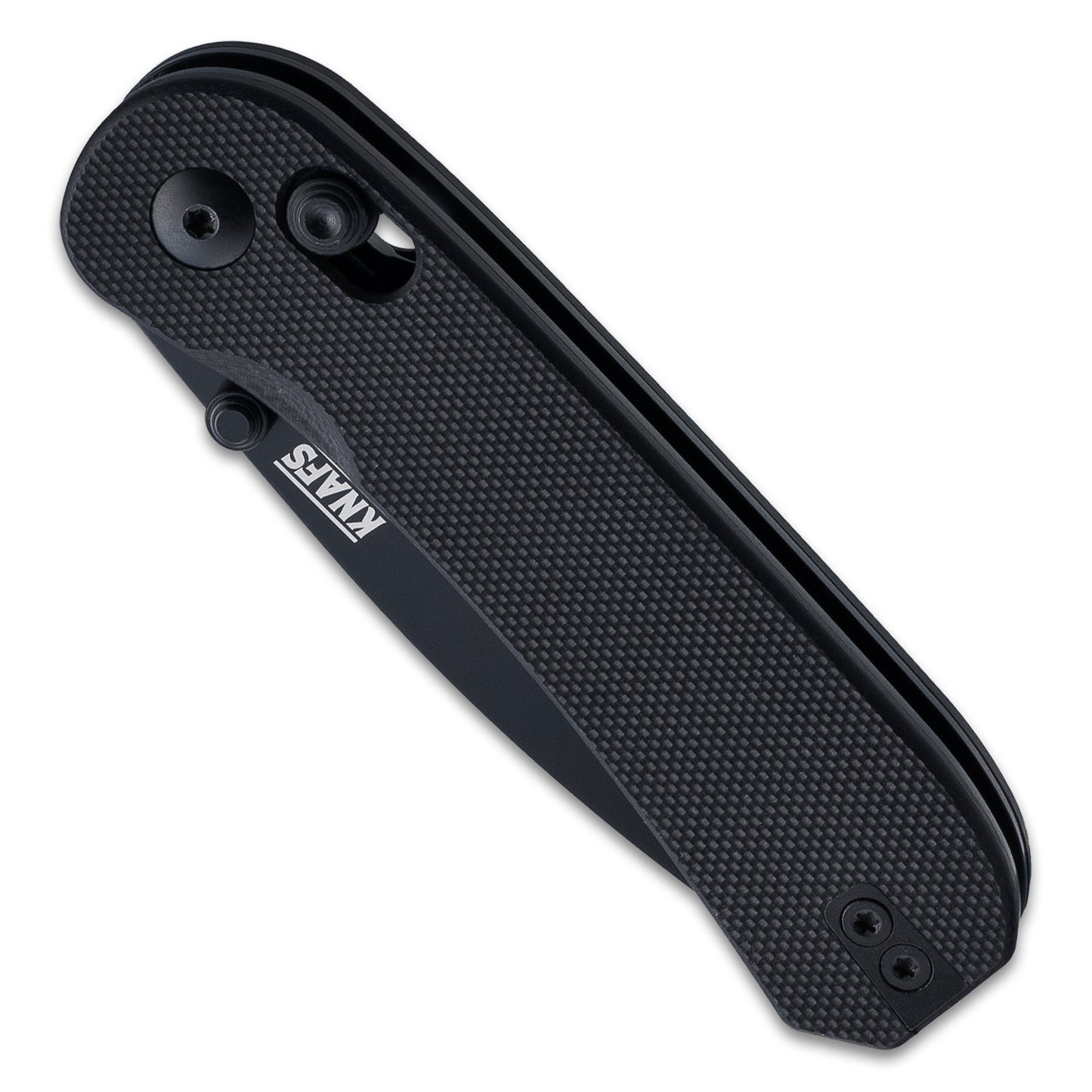 Knafs Lander 3 Pocket Knife - G10 - Clutch Lock - Black