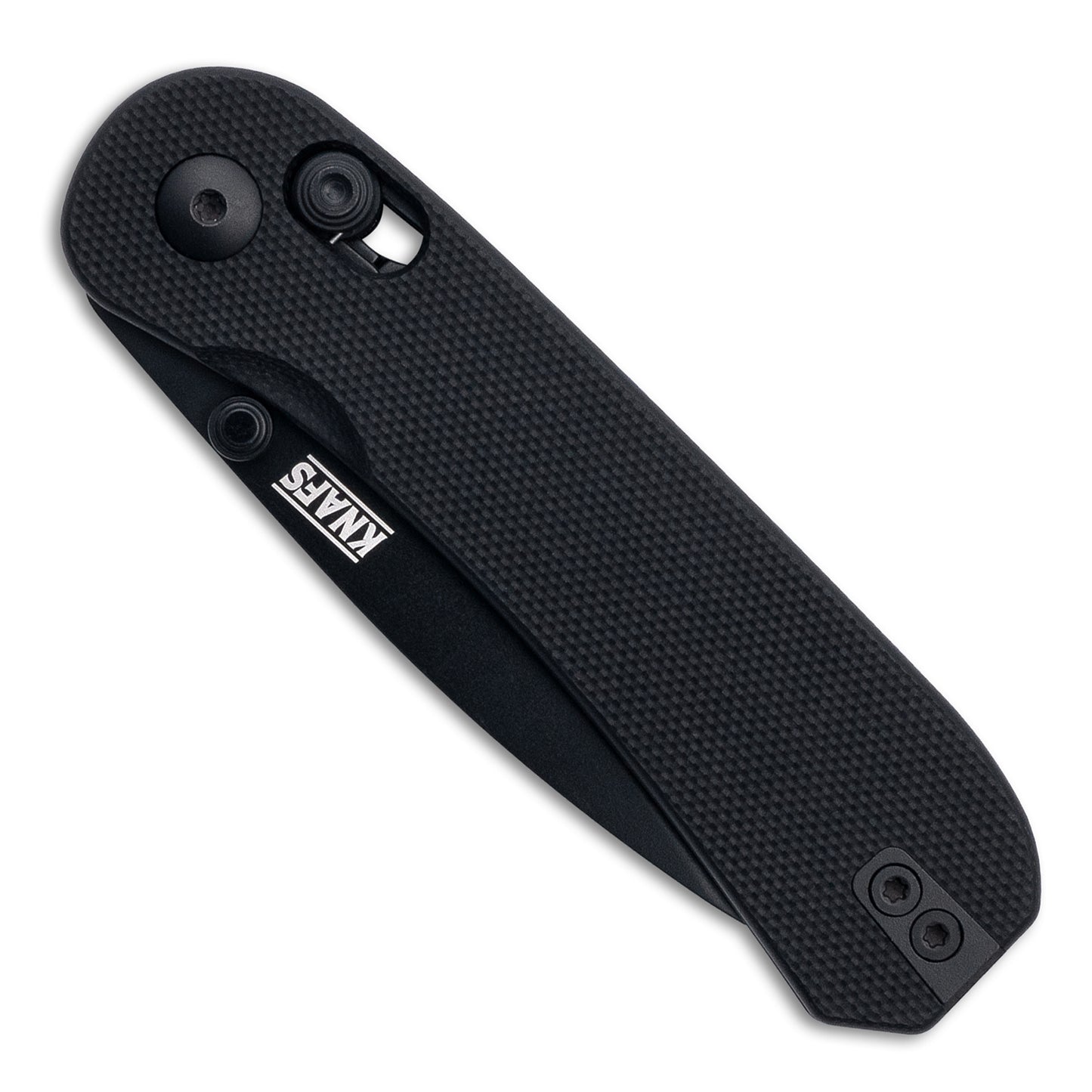 Knafs Lander 3 Pocket Knife - G10 - Clutch Lock - Black