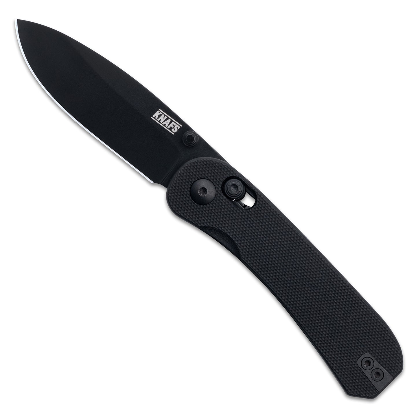 Knafs Lander 3 Pocket Knife - G10 - Clutch Lock - Black