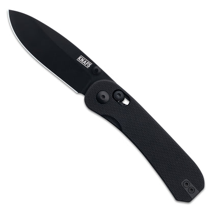 Knafs Lander 3 Pocket Knife - G10 - Clutch Lock - Black
