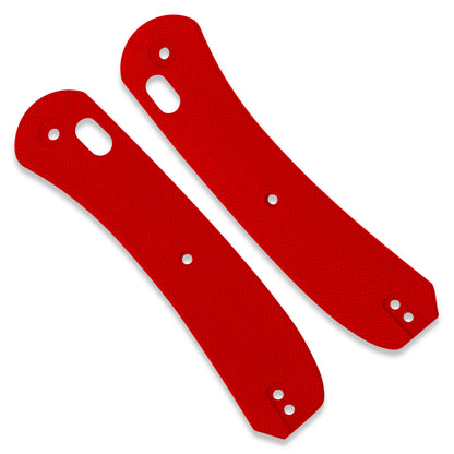 Knafs Lander 2 Knife Scales - Flat G10 - Red