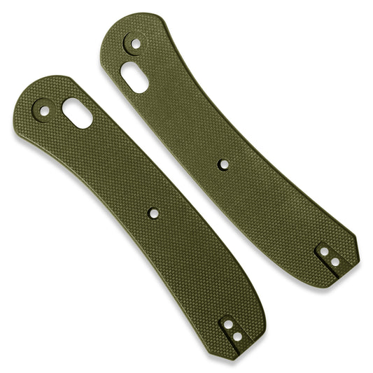 Knafs Lander 2 Knife Scales - Flat G10 - OD Green