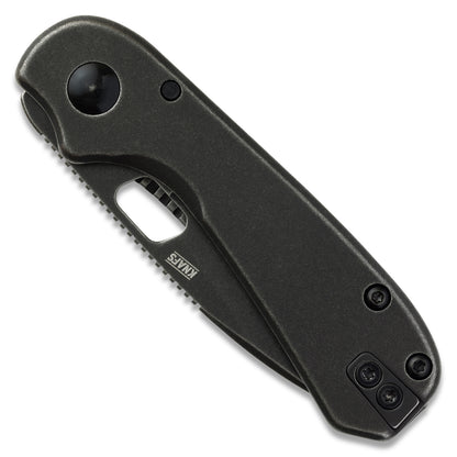 Knafs Lander 5 Pocket Knife - Black Stonewash - 8CR14MOV