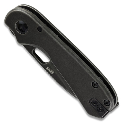 Knafs Lander 5 Pocket Knife - Black Stonewash - 8CR14MOV