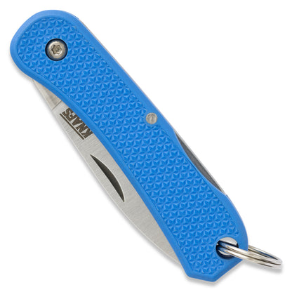 Knafs Lander 6 - Mini Keychain Knife - Blue