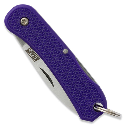 Knafs Lander 6 - Mini Keychain Knife - Purple