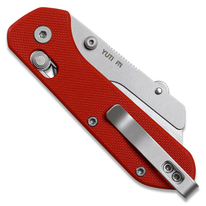 Knafs Yuti - Utility Knife - Red G10