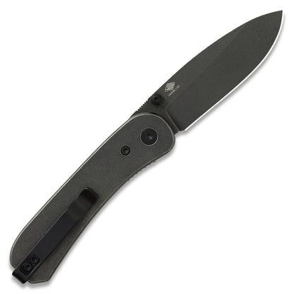 Knafs Lander 1 Pocket Knife - Black Stonewash Steel - D2