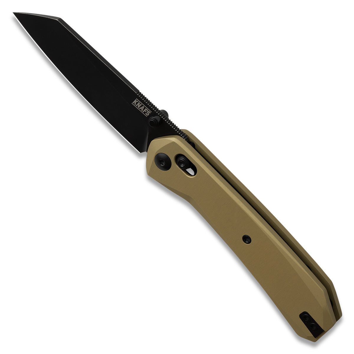Knafs Lander 2 Reverse Tanto - Gold Aluminum - Elmax