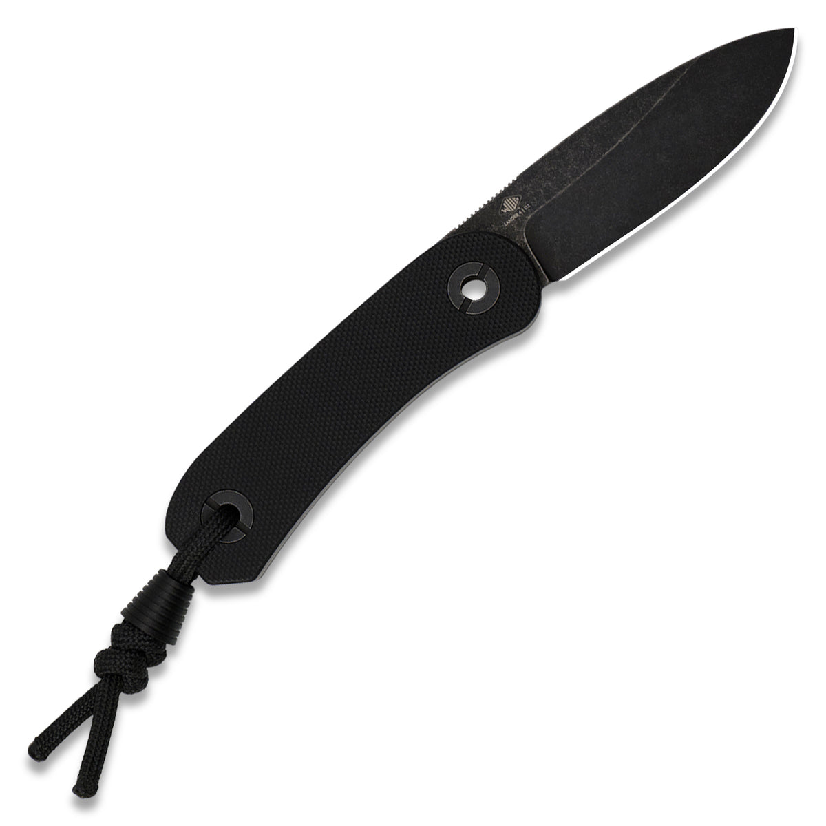 Knafs Lander 4 Fixed Blade - Black G10 - D2
