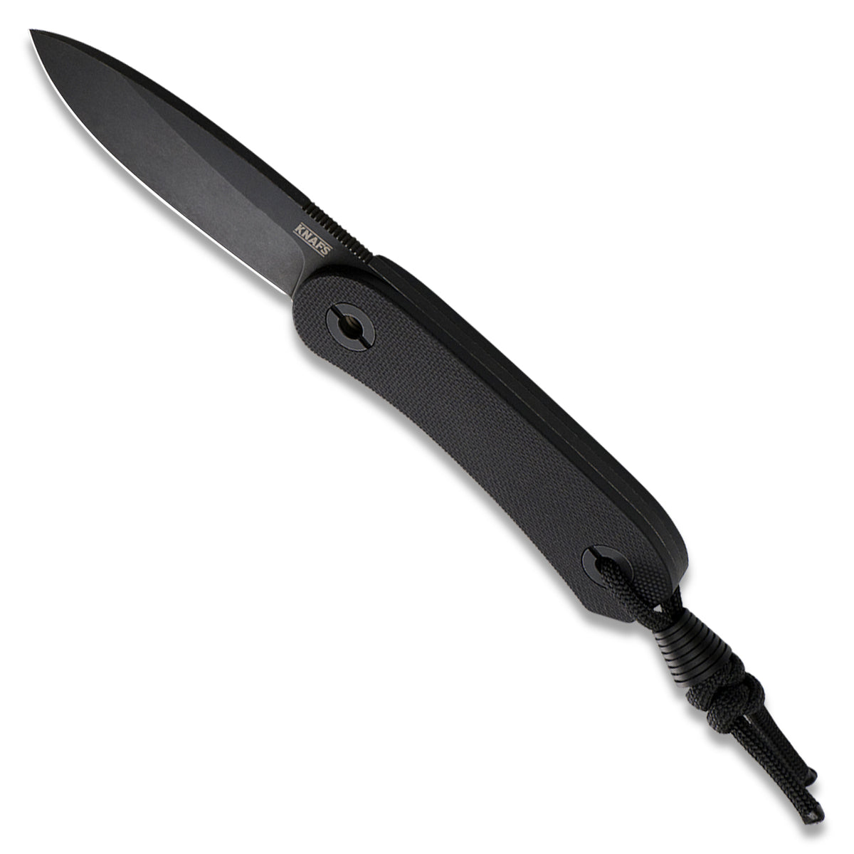 Knafs Lander 4 Fixed Blade - Black G10 - D2